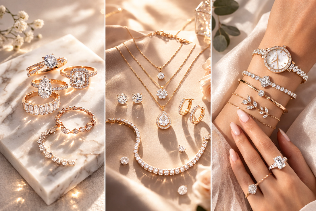 The Ultimate Guide to Moissanite and Lab-Grown Diamond Jewelry: How to Choose Pieces That Last a Lifetime