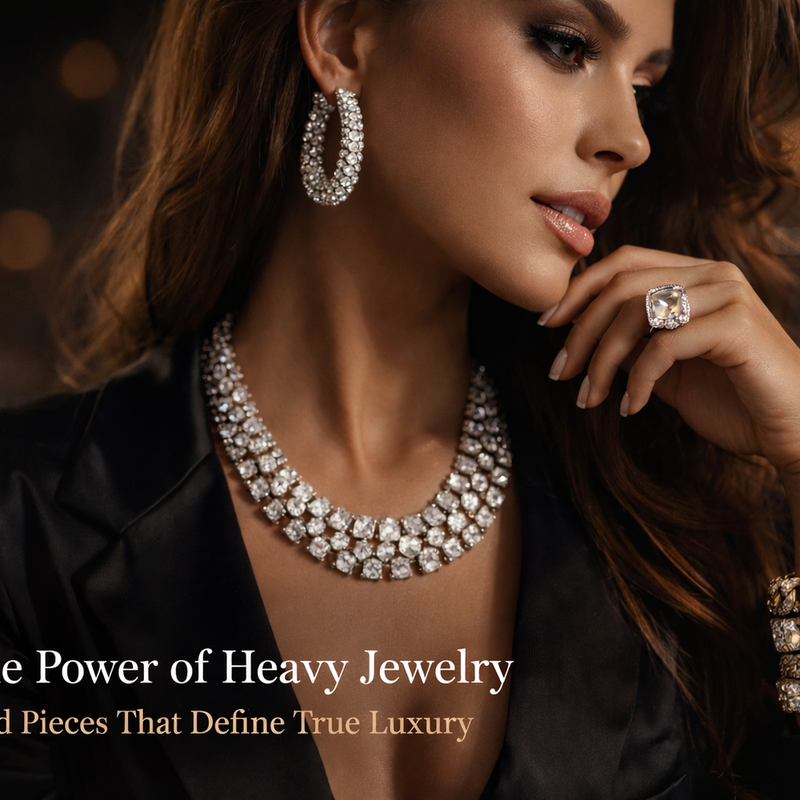 The Power of Heavy Jewelry: Bold Pieces That De...