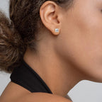 1.00 TCW Princess Lab Grown Diamond Stud Earring Gift For Her