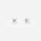 1.00 TCW Princess Lab Grown Diamond Stud Earring Gift For Her