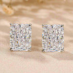 4.00 TCW Radiant Cut Moissanite Diamond Stud Earring Classic Daily wear Jewellery
