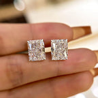 4.00 TCW Radiant Cut Lab Grown Diamond Stud Earring Classic Daily wear Jewellery