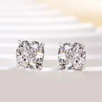 2.00 TCW Cushion Cut Moissanite Stud Earring Classic Daily wear Jewellery