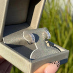 0.80 TCW Emerald Cut Lab Grown Earring Gift For Her