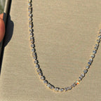 15.25 CT Luxury Lab Diamond Tennis Necklace Gold, Mixed Cut Statement Necklace, Bridal Jewelry, Anniversary Gift For Women