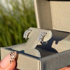 0.80 TCW Emerald Cut Lab Grown Earring Gift For Her