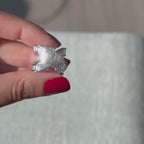 6.48 TCW Toi Et Moi Moissanite Diamond Engagement Ring Radiant Pear Cut Baguette Band White Gold Wedding Ring