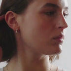 1.50 TCW Pear And Round Lab-Grown Diamond Drop Earring